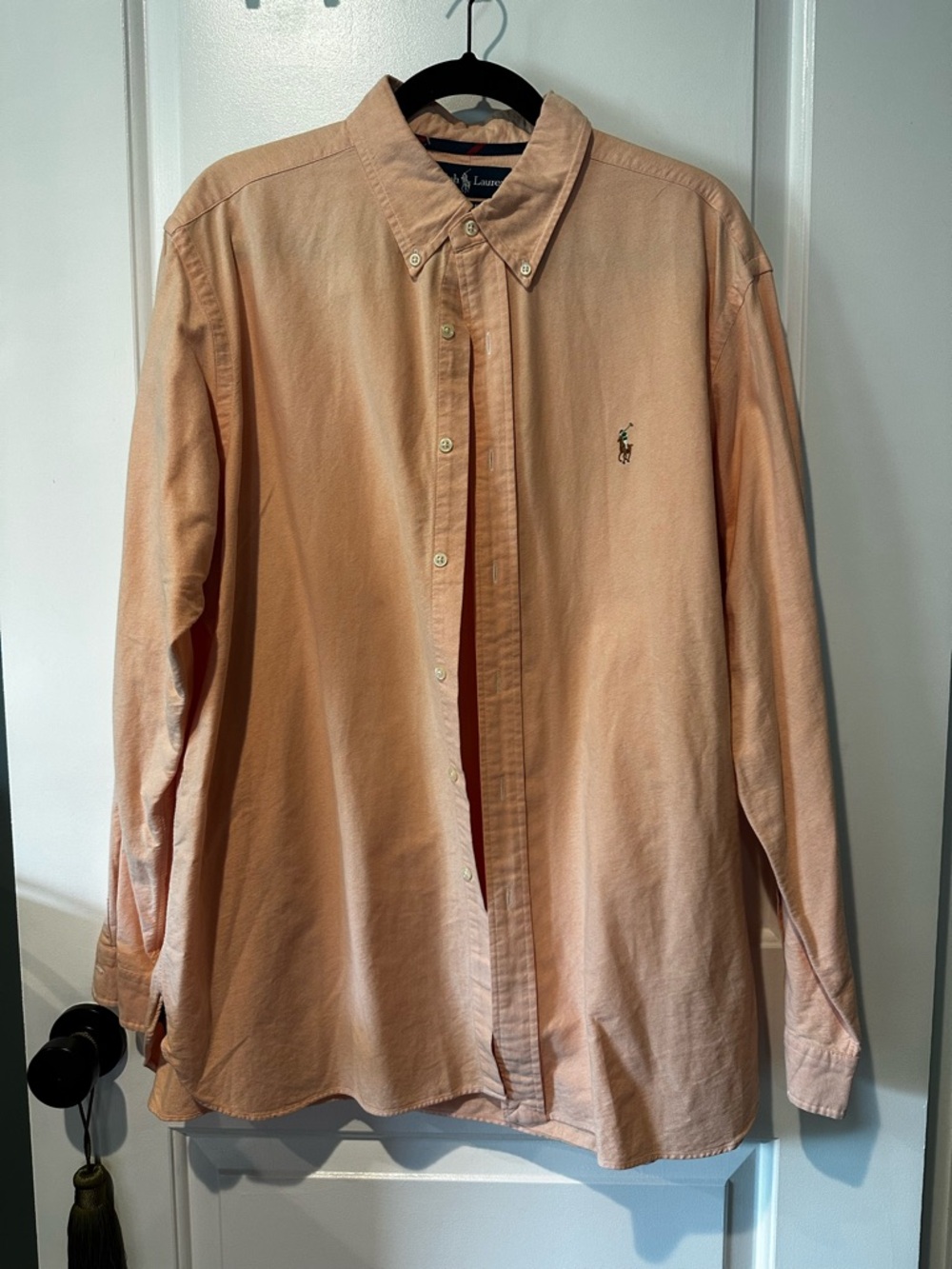 Ralph Lauren Classic Fit Long Sleeve Collared Button Down Shirt - XL